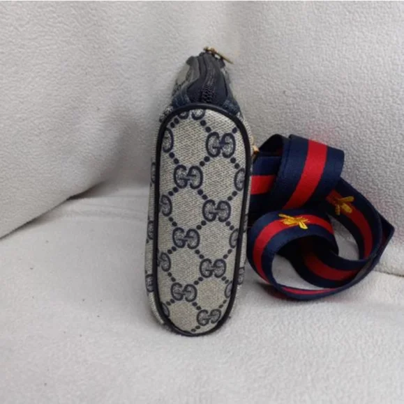 Authentic Vintage Gucci GG Monogram Supreme Clutch Fanny Bum Waist Belt Bag - Picture 7 of 11